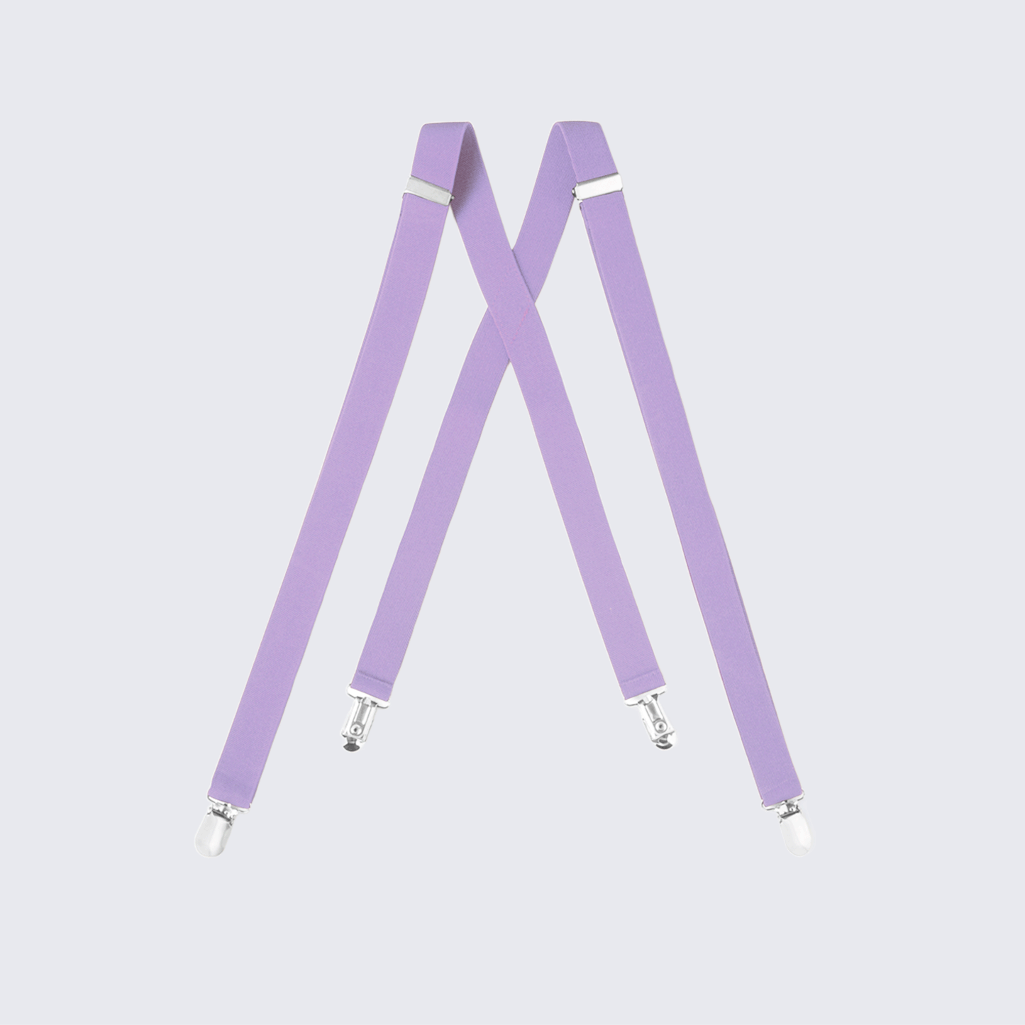 Lilac Suspenders for Kids Teen Children - Wedding