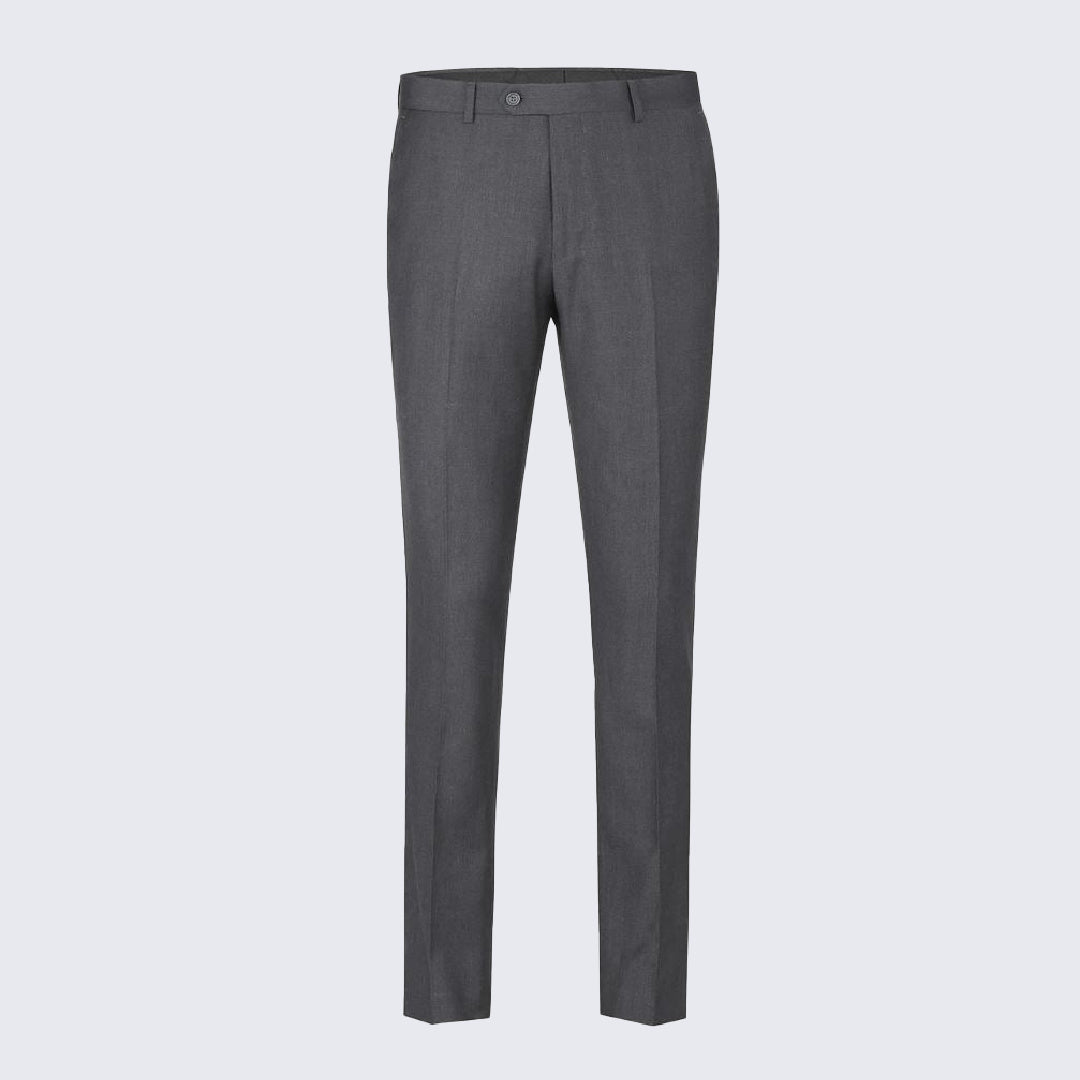 Men's Dark Gray Classic Fit Pants-Separates