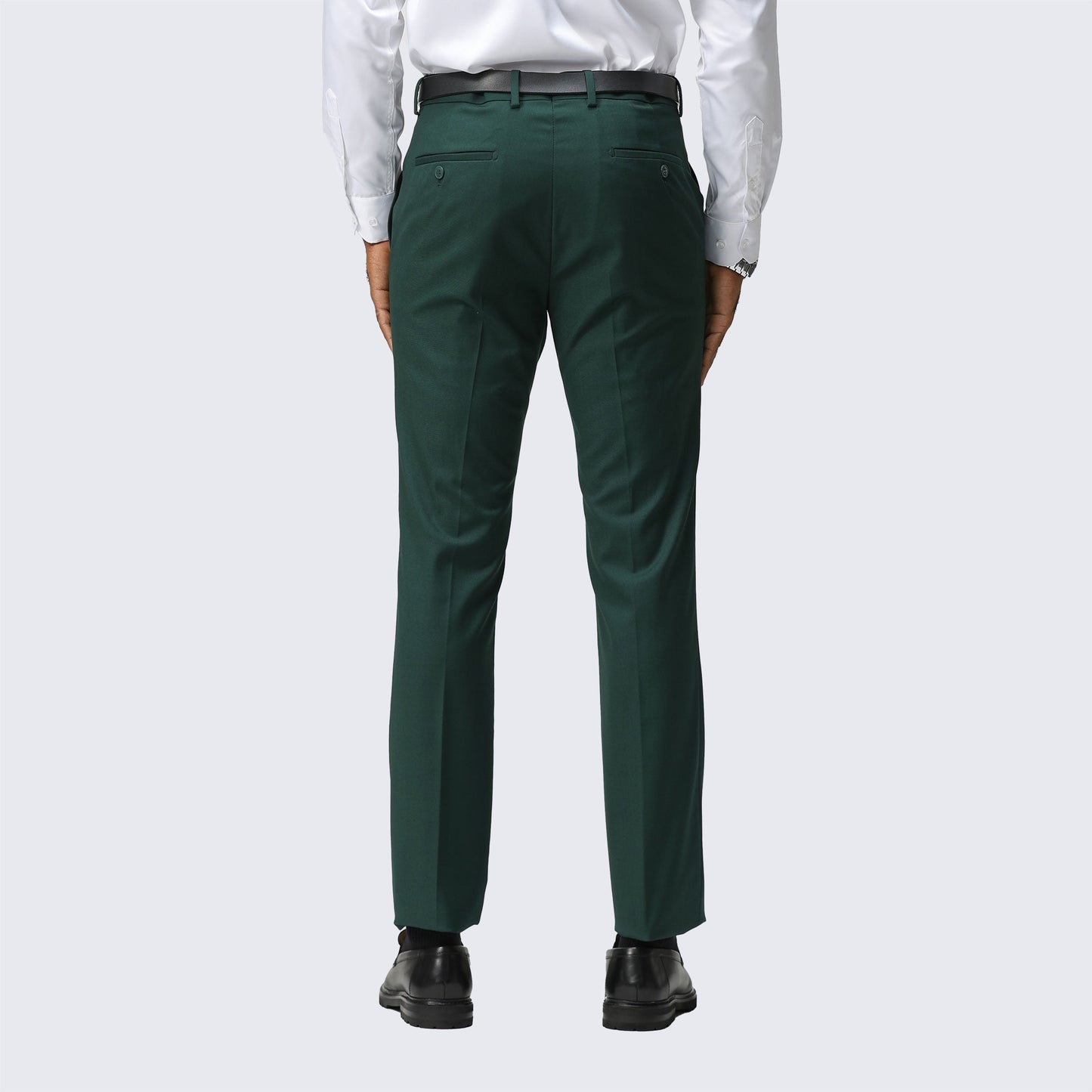 Mens Green Dress Pants Skinny Fit