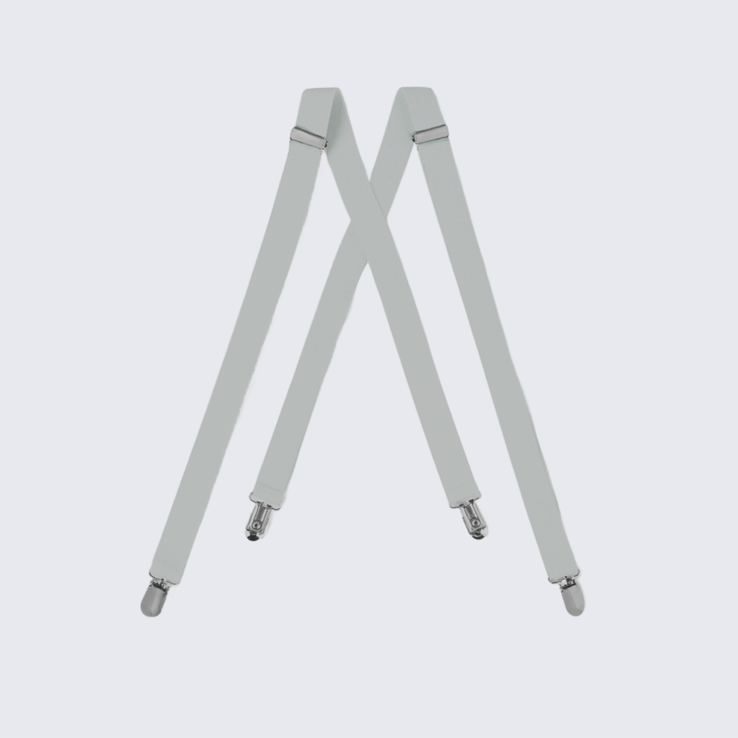 Light Gray Suspenders  for Kids Teen Children - Wedding